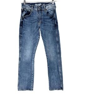 Wrangler Retro Men's Slim Fit Bootcut Jeans 30X32 Mid Rise Stretch Western Rodeo